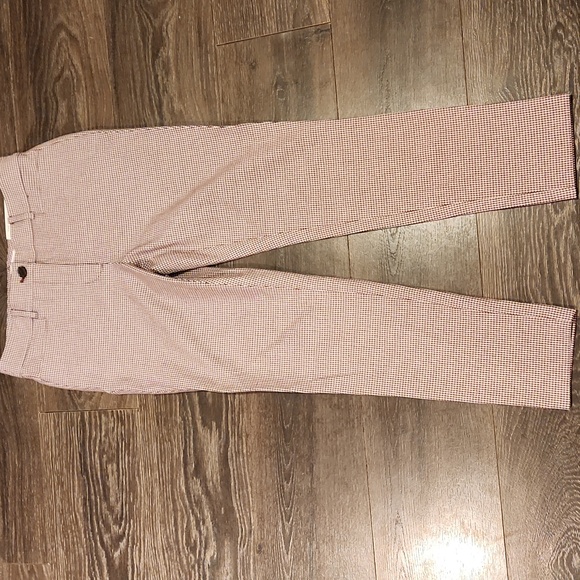 ❤️ NWT! LOFT HIGH RISE CURVY SUTTON SKINNY PANTS IN MINI HOUNDSTOOTH, 4 (27) - Picture 2 of 8
